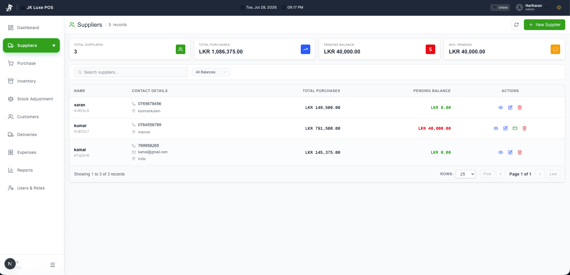 Distribution & Cycle Management Platform - View 2