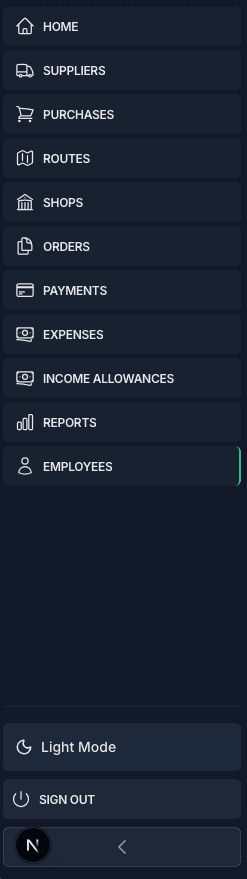 Distribution Payment Management System - View 5